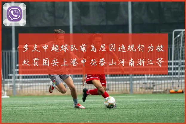 多支中超球队前高层因违规行为被处罚国安上港申花泰山河南浙江等队受影响